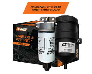 PRELINE-PLUS + CATCH CAN KIT NEXT-GEN RANGER / EVEREST V6