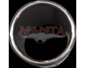 3in Inlet, 3 1/8in Outlet, 5in Long, Round, Straight Cut (Rolled In), Stainless Steel