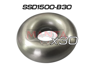 (Pack 30) 1 1/2in Stainless Steel Donut
