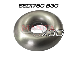 (Pack 30) 1 3/4in Stainless Steel Donut