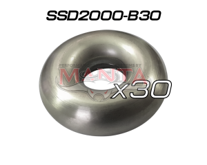 (Pack 30) 2in Stainless Steel Donut