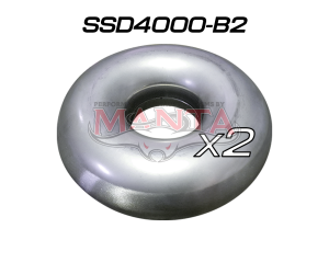(Pack 2) 4in Stainless Steel DoNut