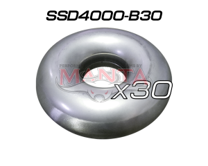 (Pack 30) 4in Stainless Steel DoNut