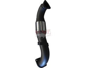 Nissan GU Patrol 3.0L Turbo Diesel 3in Dump Pipe With HIFLOW Cat