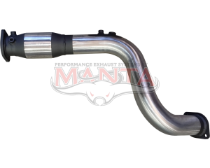 Toyota LandCruiser VDJ78 V8 Troop Carrier 3in Engine Pipe High Flow Cat , With DPF Sensors
