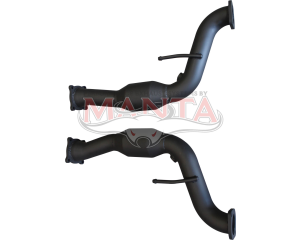 VE/VF V8 6.0L/6.2L HSV & SS 2 1/2in Cat Assembly (Pair) to Suit Manta Headers & 2 1/2in System