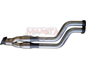 Ford BA - FG XR6 Turbo Cat Falcon 4in into 3in Dual High Flow Metallic Cats