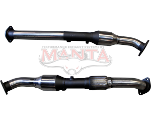 Toyota LandCruiser VDJ200 2016 V8 4.5L Dual 2.5in Engine Pipes With Cats and DPF Sensors