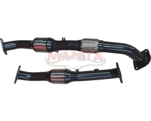 Toyota LandCruiser VDJ200 2016 4.5L V8 2.5in DPF Pipes With Cats to Fit Standard Centre