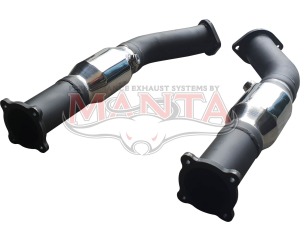 Commodore VT - VZ V8 3in Twin Cats to Suit 4 Bolt Pacemaker Headers.