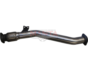 Nissan GU Patrol 3.0L Turbo Diesel Connecting Pipe in 3in With Flex suit 1/07 on Wagon, 8/07 on Ute)