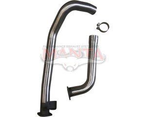 Toyota LandCruiser HDJ78 Troop Carrier & HZJ75 Ute, 3in Connecting Pipe, Two Piece