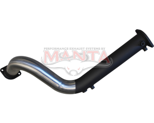 Toyota LandCruiser VDJ78 V8 Troop Carrier 3in Engine Pipe without Cat, With DPF Sensors
