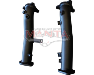 Toyota LandCruiser VDJ200 2016 V8 4.5L 2.5in Dump Pipes With DPF Sensors