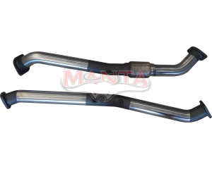 Toyota LandCruiser VDJ200 2016 V8 4.5L 2.5in Engine Pipes With DPF Sensors