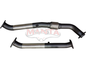 Toyota LandCruiser VDJ200 4.5L V8 2.5in DPF Pipes to Fit Standard Centre