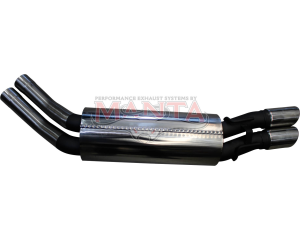 Holden VY Monaro CV8/GTO Coupe V8 Dual 2 1/2in Rear Muffler