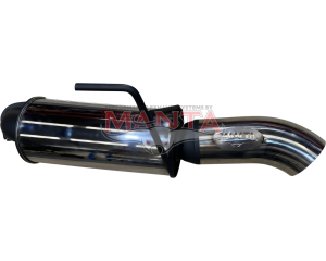 TOYOTA LANDCRUISER 300 SERIES V6 3in REAR MUFFLER WITH 4in DUMP TIP