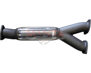 Toyota LandCruiser VDJ79 4.5L V8 3in Dual Centre Y-Pipe With Hotdog