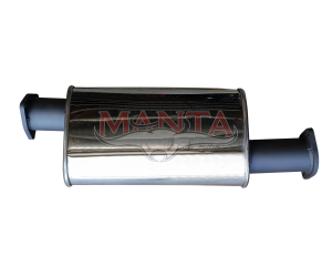 Toyota LandCruiser HDJ, VDJ, GDJ 78/79 Series, 3in Centre Muffler