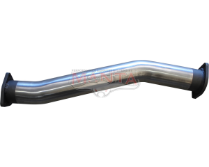 Toyota LandCruiser HDJ, VDJ, GDJ 78/79 Series, 3in Centre Pipe Without Muffler