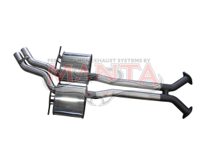 Holden Commodore VT VU VY VZ V8 Wagon-Ute-Statesman Dual 2 1/2in Centre Muffler