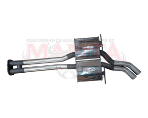 Holden VZ HSV Sedan 2 1/2in Dual Centre Muffler