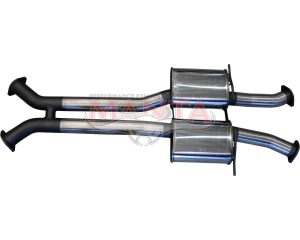 Holden Commodore VT - VZ Wagon-Ute 3in Dual Centre Muffler