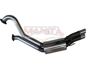 Holden VY - VZ HSV Sedan 3in Dual Rear Muffler