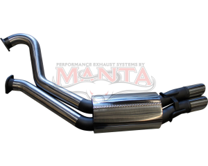 Holden Commodore VT - VZ Sedan 3in Dual Rear Muffler