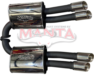 Holden WM Statesman V8 6.0L 3in Dual Rear Mufflers (Pair)