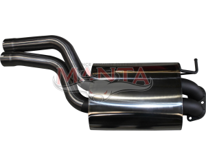 Ford Falcon FG XR8/GT Sedan 2 1/2in Dual Centre Muffler
