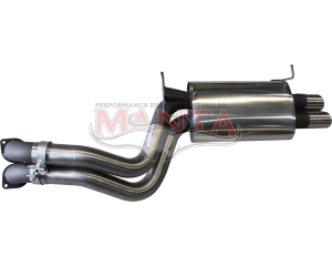 Ford Falcon BA XR8/GT & BF, FG XR8 Sedan 3in Dual Rear Muffler Right Hand Exit only