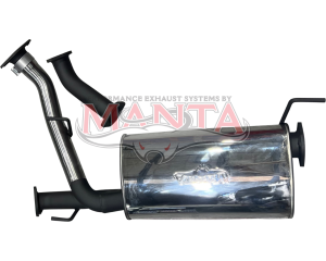 Landcruiser VDJ200 2016 V8 4.5L 3in Centre Muffler to Fit up to Standard DPF