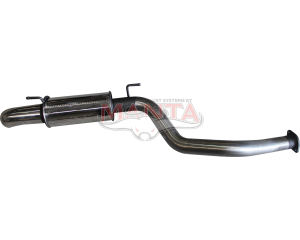 Toyota LandCruiser UZJ/VDJ200 V8 Petrol/Turbo Diesel Wagon 3in Rear Muffler (Droopy Style Tip)