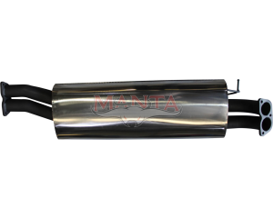 Ford Territory SX/SY 4.0L Turbo 2 1/2in Dual Centre Muffler