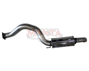Toyota LandCruiser VDJ200 Wagon 4in Rear Muffler