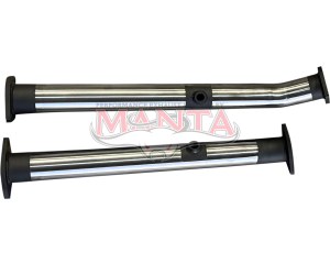 Patrol Y62 5.6L V8 2 1/2in Dual Cat Replacement Pipes With Out Muffler