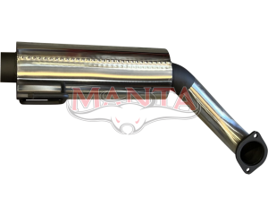 SILVERADO 1500 V8 6.2L 3in LH REAR MUFFLER - With Stub (suit tray/canopy)