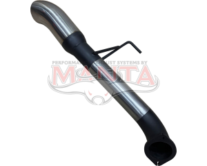 Toyota Landcruiser 300 Series V6 3in Tail Pipe With Chrome 4in Dump Tip