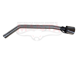 Holden Commodore VU VY VZ Ute 2 1/2in RHS Tail Pipe With Oval Tip