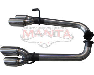Holden Commodore VE Sedan, Wagon V8 6.0L HSV & SS 2 1/2in Dual Rear Tail Pipes