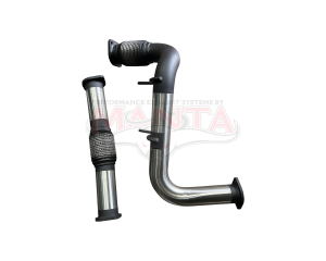 Ford Raptor 2023, 3.0L Twin Turbo V6, 3in Dual Y-Section Con Pipes From Dump Pipe Assemblies