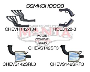 Camaro 2010 on 5th Gen 6.2L V8 1 3/4in Extractors & 3in Dual Exhaust System with Tips