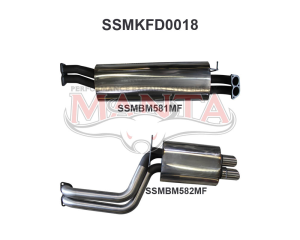 Ford Territory Turbo SX SY Catback
