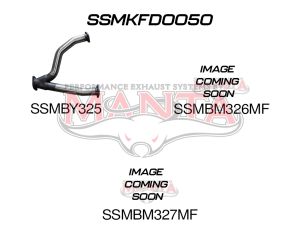Ford Falcon EA - AU V8 Sedan 3in CatBack Muffler/Muffler
