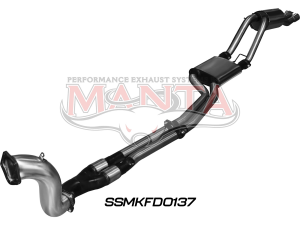 Ford BA BF XR6 Turbo Ute 2.5in Dual Turbo Back