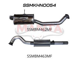 Holden Commodore VN VP VR VS Sedan 5.0L V8 3in Catback Muffler