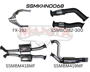 VP VR VS Sedan 5L V8 IRS 3in Dual With Extractors
