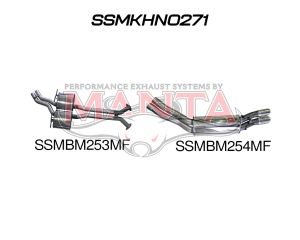 Holden Commodore VT - VZ V8 Wagon 2.5in Dual Catback Muffler/Muffler